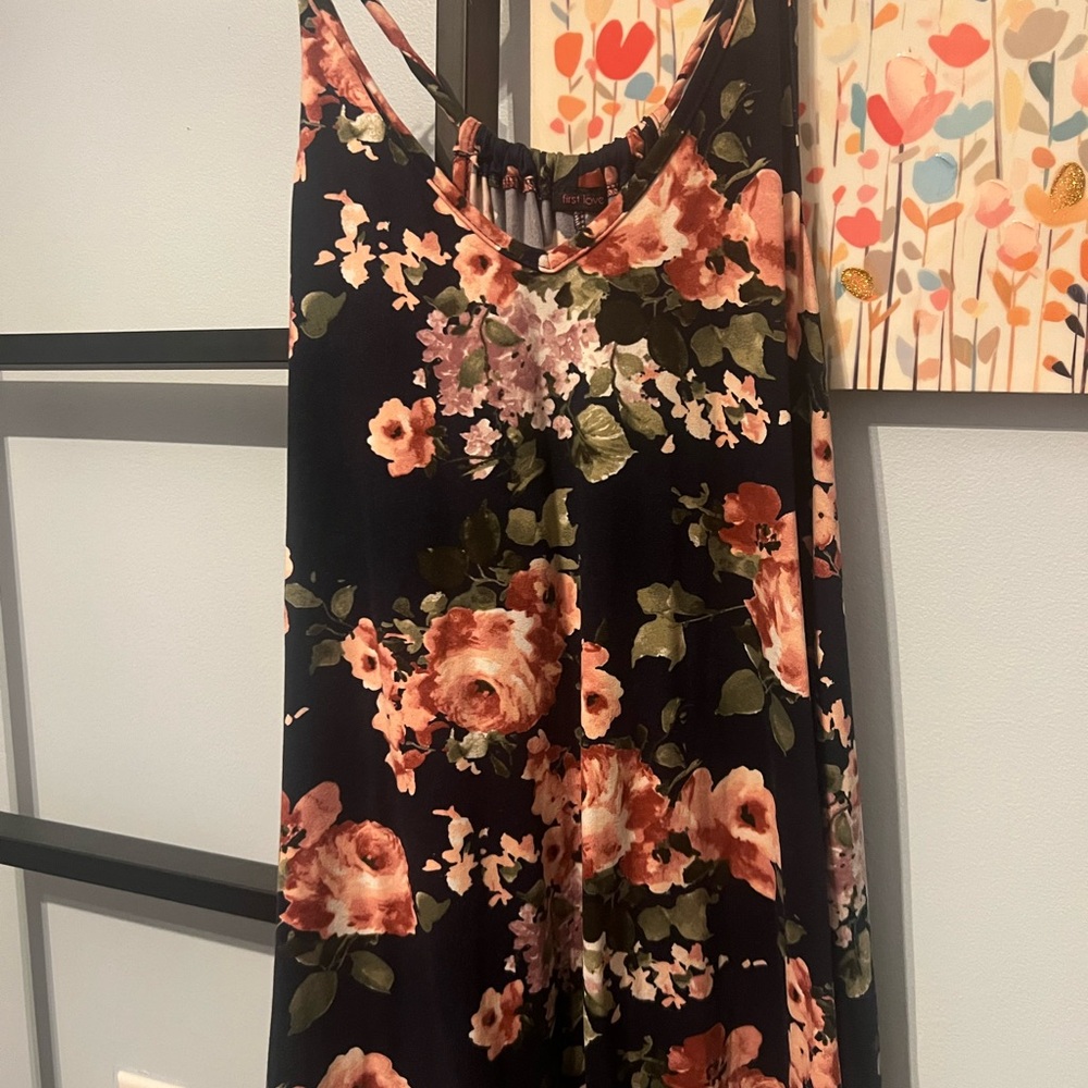 Floral Tank Top Shirt